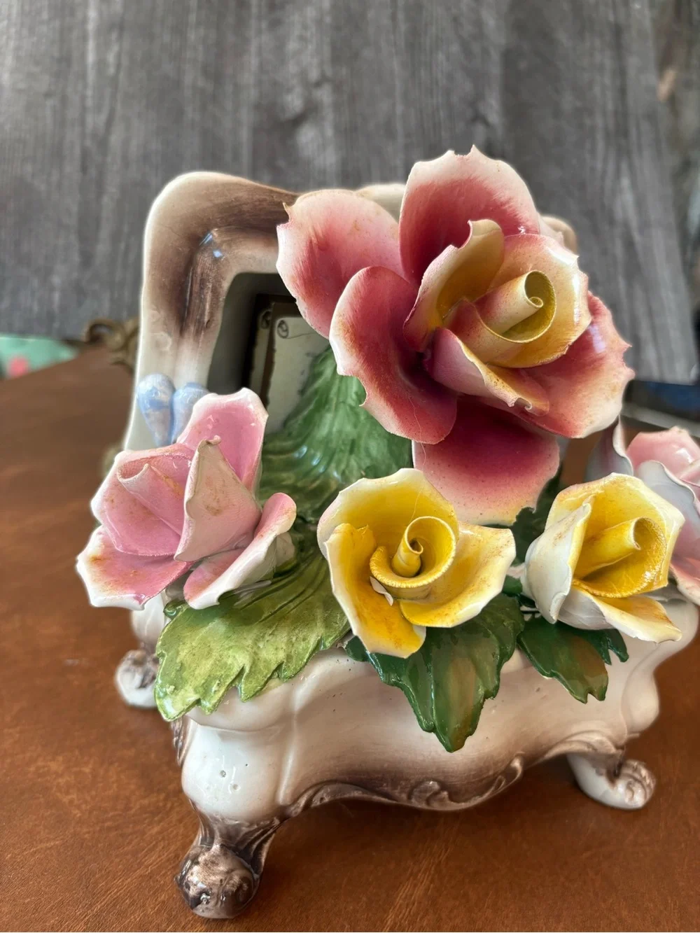 Handcrafted Ceramic Floral Centerpiece
